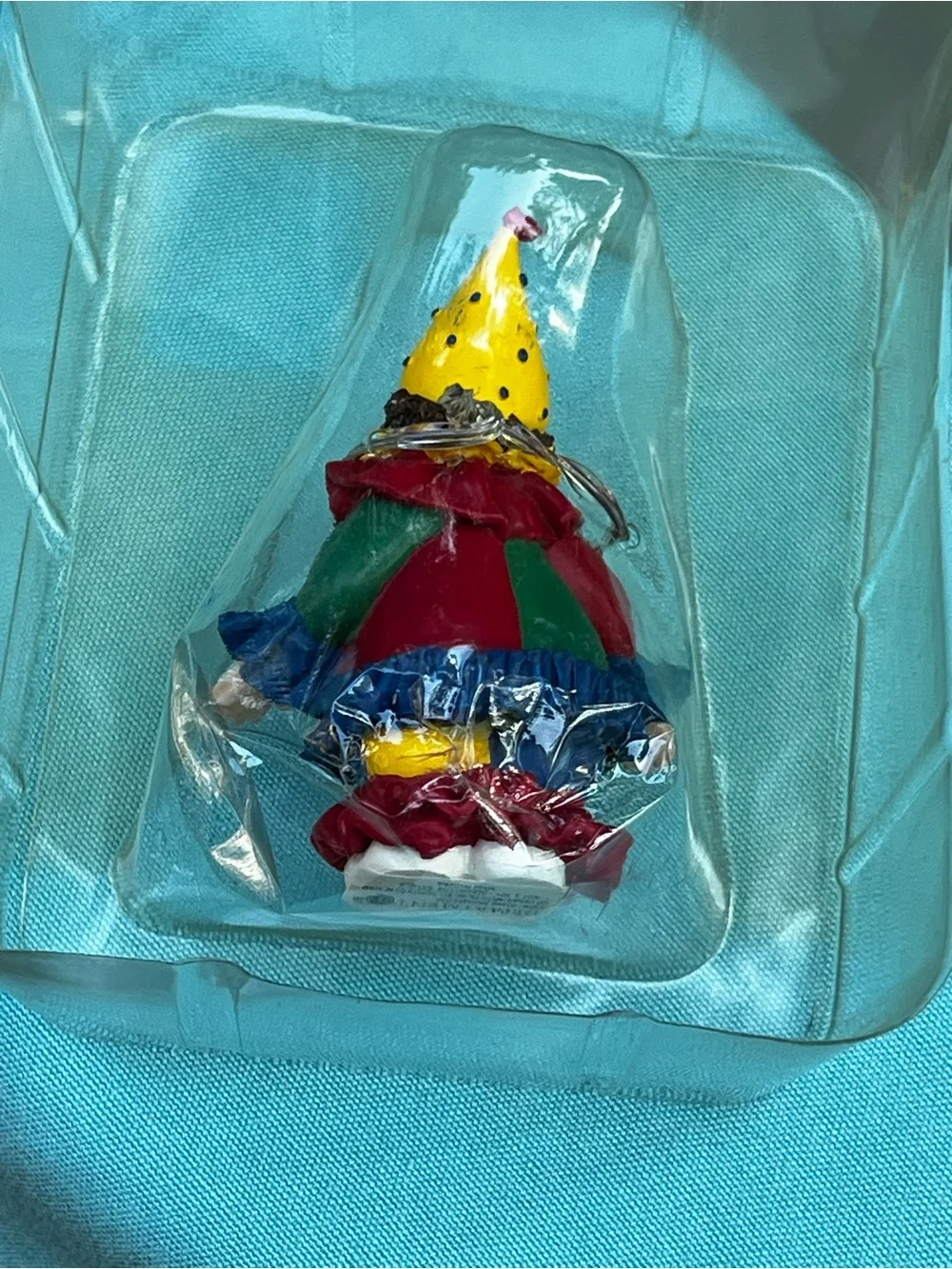 Department 56 Half-Pints Clown village figure or cake topper.  Retired piece.